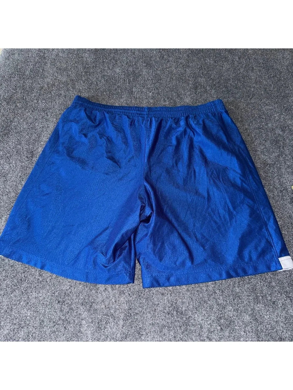 Nike Blue Dazzle Baggy Hoop Shorts Mens XL Vtg y2k 90s Rare